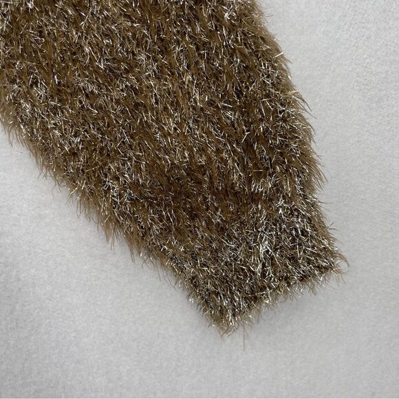 ~LucyParis Metallic Thread Sweater NWT L - Picture 6 of 9